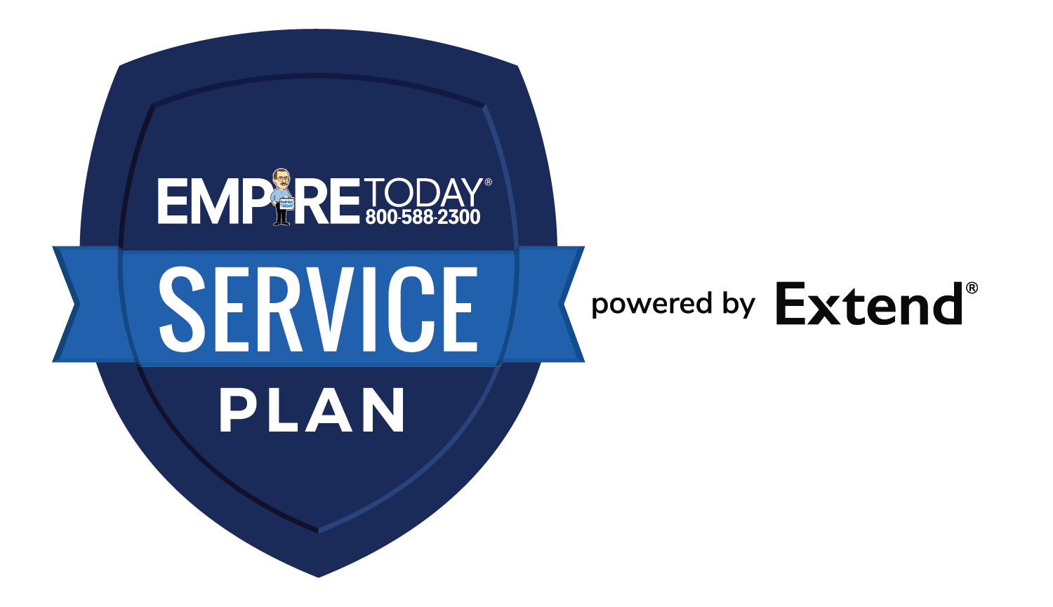 Empire Today Service Plan Logo, powered by Extend