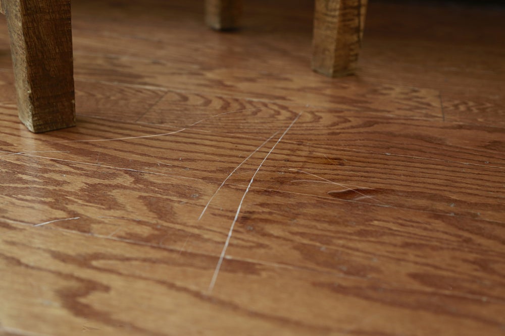 Scratched Floor